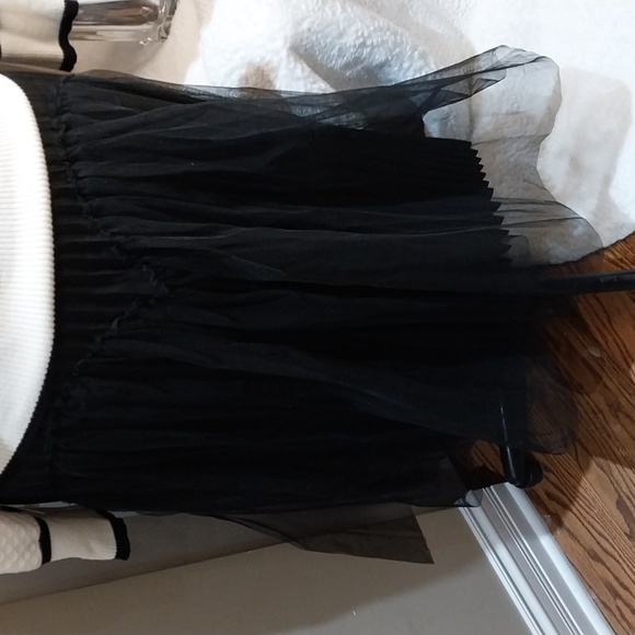 WD.NY XL& LARGE SIZE Black Asymmetrical Skirt Elastic Waist Pull On - Picture 12 of 13